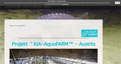 Desktop Screenshot of kia-aquafarm.com
