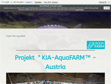 Tablet Screenshot of kia-aquafarm.com